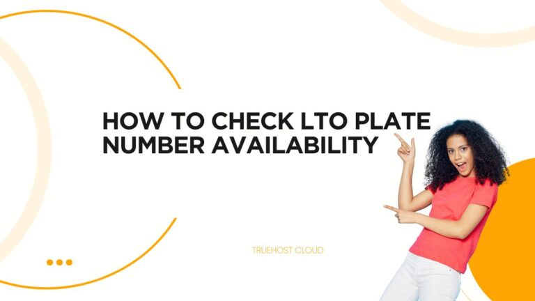 How to Check LTO Plate Number Availability