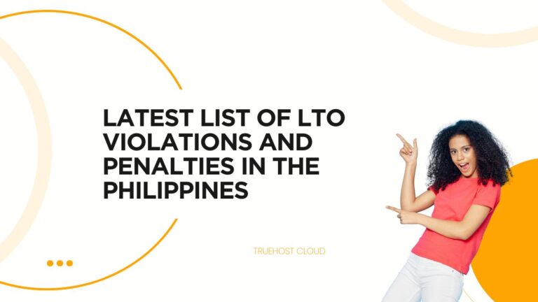 Latest List of LTO Violations and Penalties in the Philippines