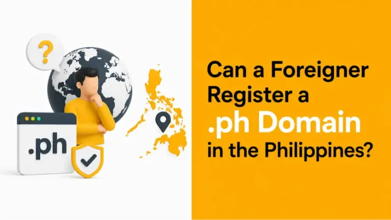 Can a Foreigner Register a .ph Domain in the Philippines?