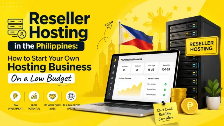 Blog 1 Reseller Hosting in the Philippines: How to Start Your Own Hosting Business On a Low Budget